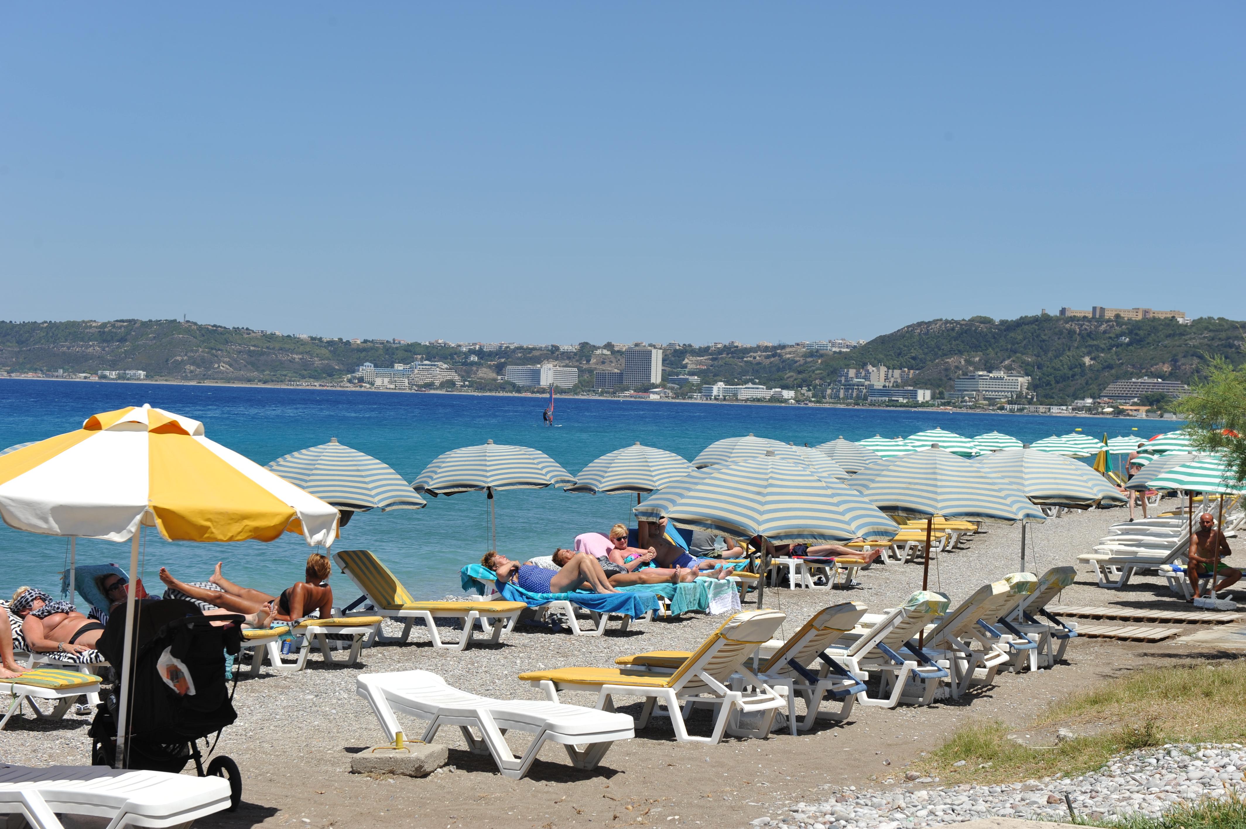 Heleni Beach Hotel Ialysos  Exteriér fotografie